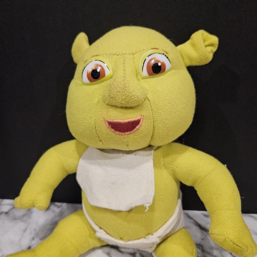 DreamWorks Shrek Baby Ogre & Donkey Plush‎ Bundle 2010 Stuffed Animals